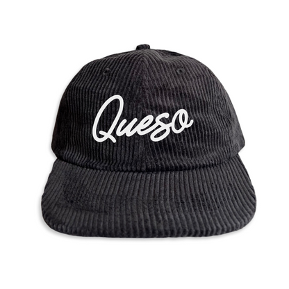 Frankie Jean Queso cursive Corduroy Cap