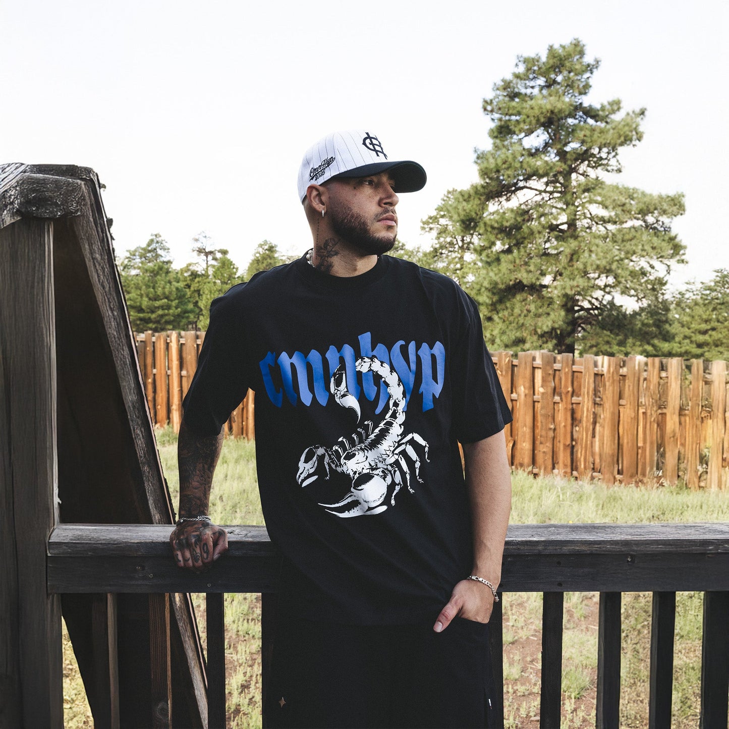 Common Hype Scorpion Tee Black