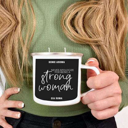 Candle Mug Gift 16oz by Gia Roma