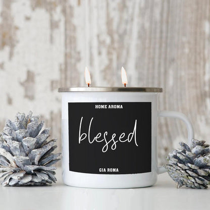 16oz Candle Mug by Gia Roma