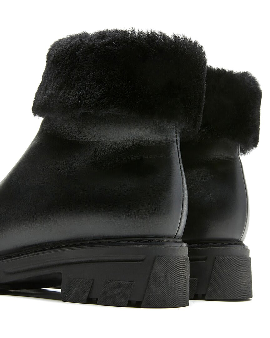 1 BLACK SUEDE/BLACK FUR-