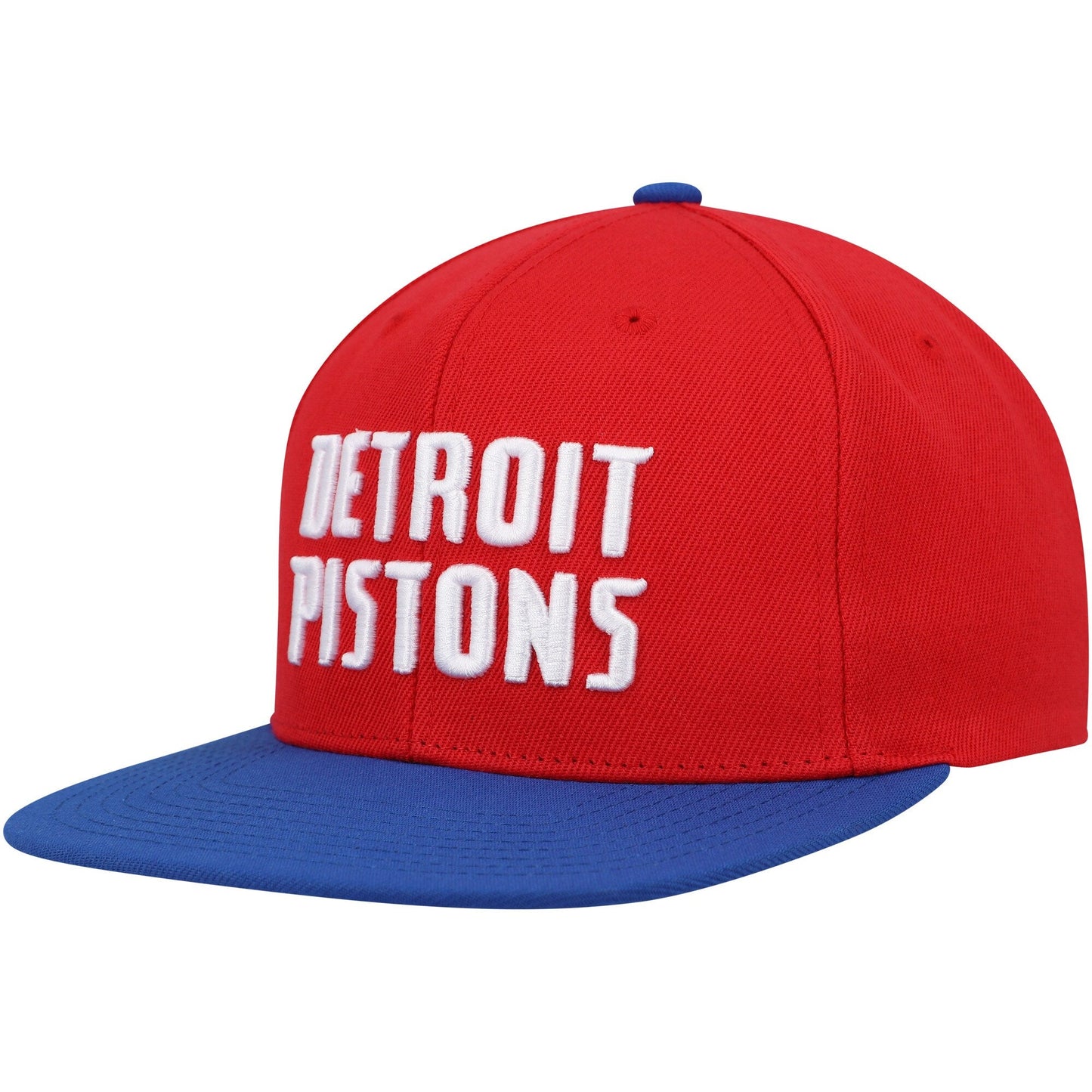Mitchell & Ness Men's NBA Core Basic Snapback Pistons Red-Royal