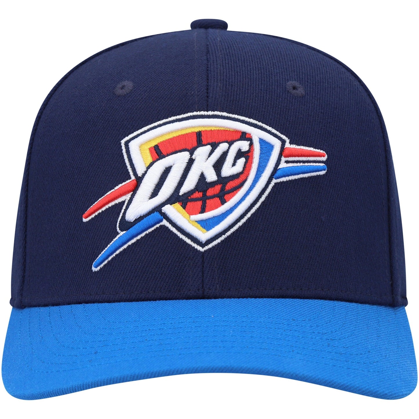 Mitchell & Ness Men's NBA Team 2 Tone 2.0 Stretch Snapback NBA Thunder Snapback Caps