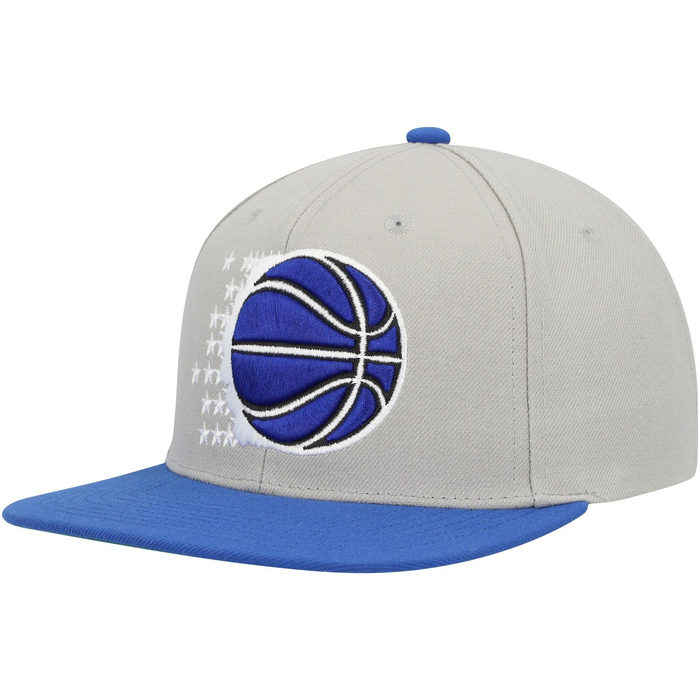 Men's Mitchell & Ness NBA Side Core 2.0 Snapback Hwc Magic - Grey-Blue