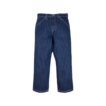 Commons Pinstripe Conductor Denim Pant Midnight Blue