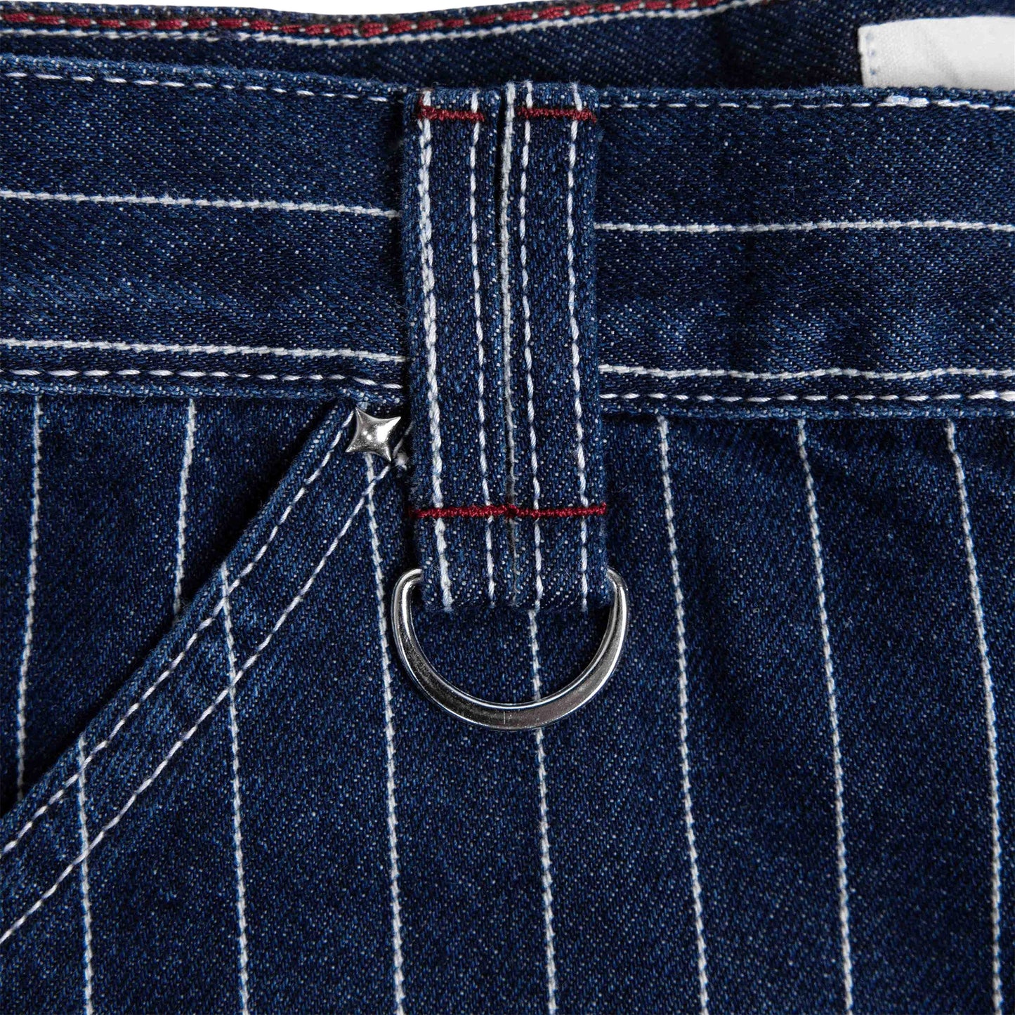 Commons Pinstripe Conductor Denim Pant Midnight Blue