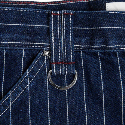 Commons Pinstripe Conductor Denim Pant Midnight Blue