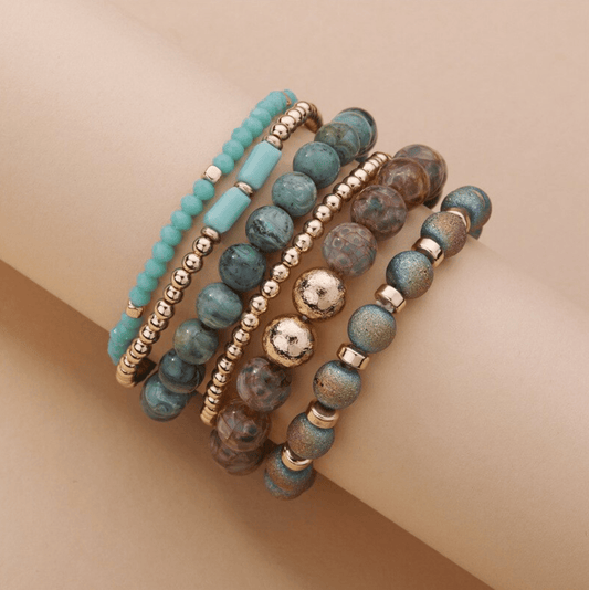 Green / Grey / Gold-