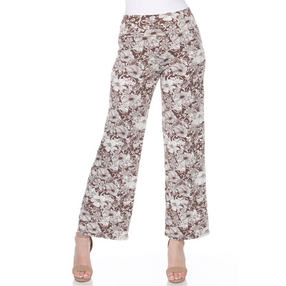 Brown Floral-