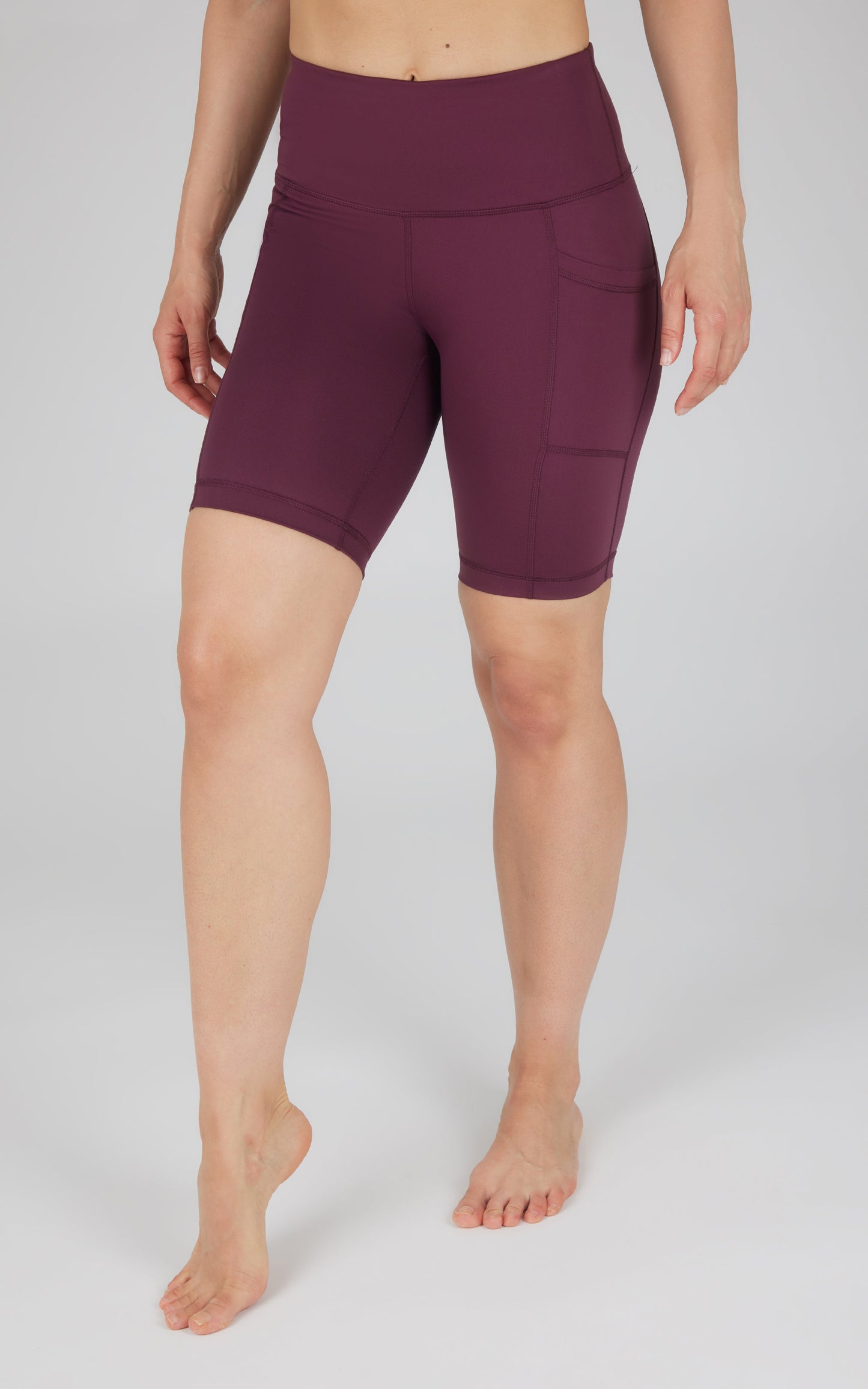 Tribeca High Waist 9" Short with Side Pockets