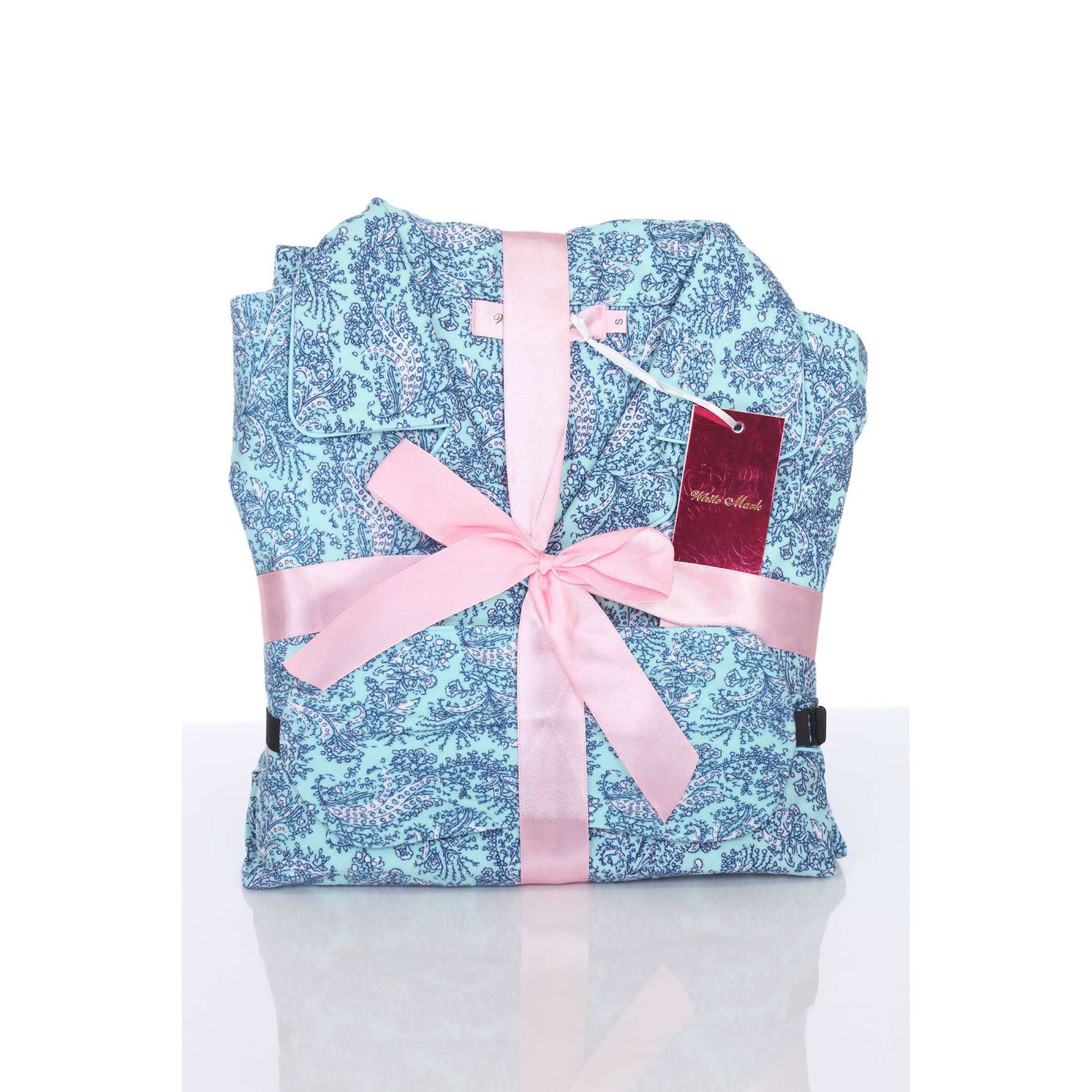 Mint Paisley-