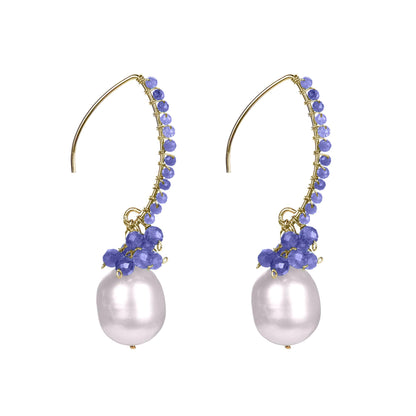 Blue, White-
