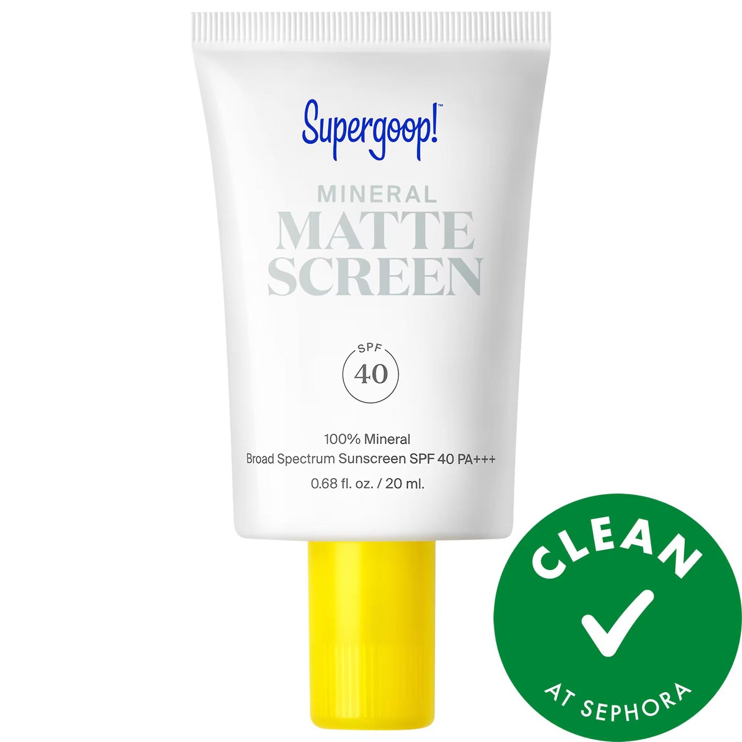 Dr. Dennis Gross Skincare Mini Mineral Mattescreen Sunscreen SPF 40 - Tinted Mineral Sunscreen for Normal to Oily Skin, Vegan & Cruelty-Free