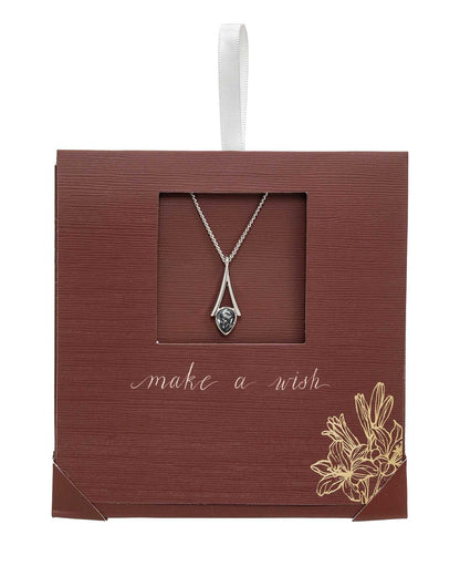 Silver Teardrop-