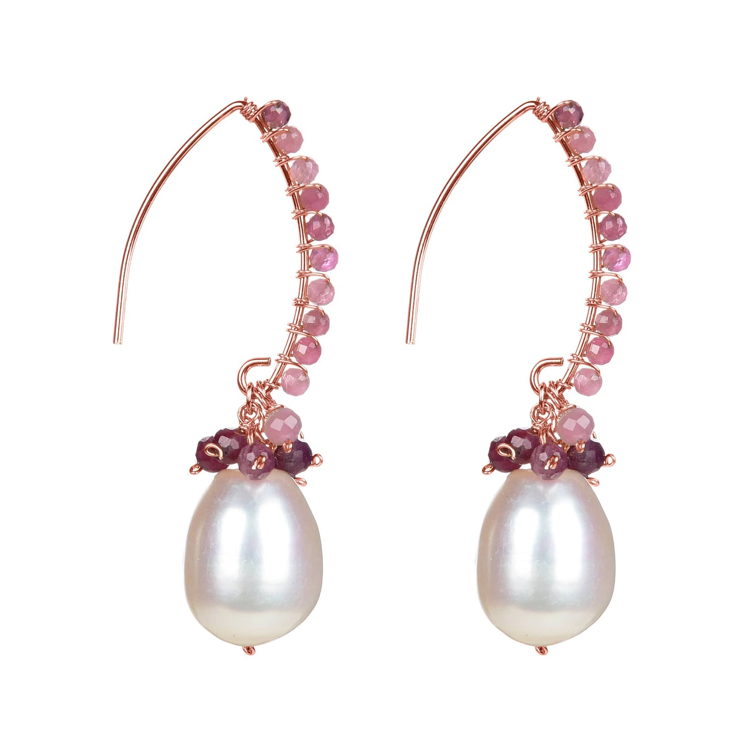 Pink, White-