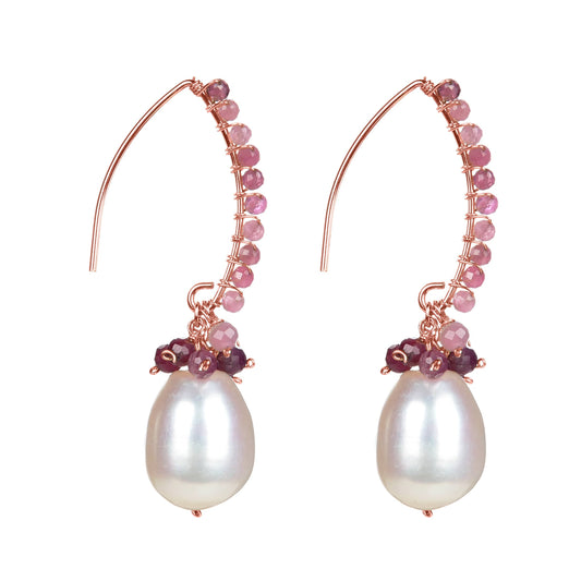 Pink, White-