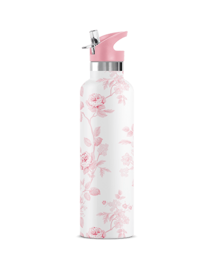 White & Pink-