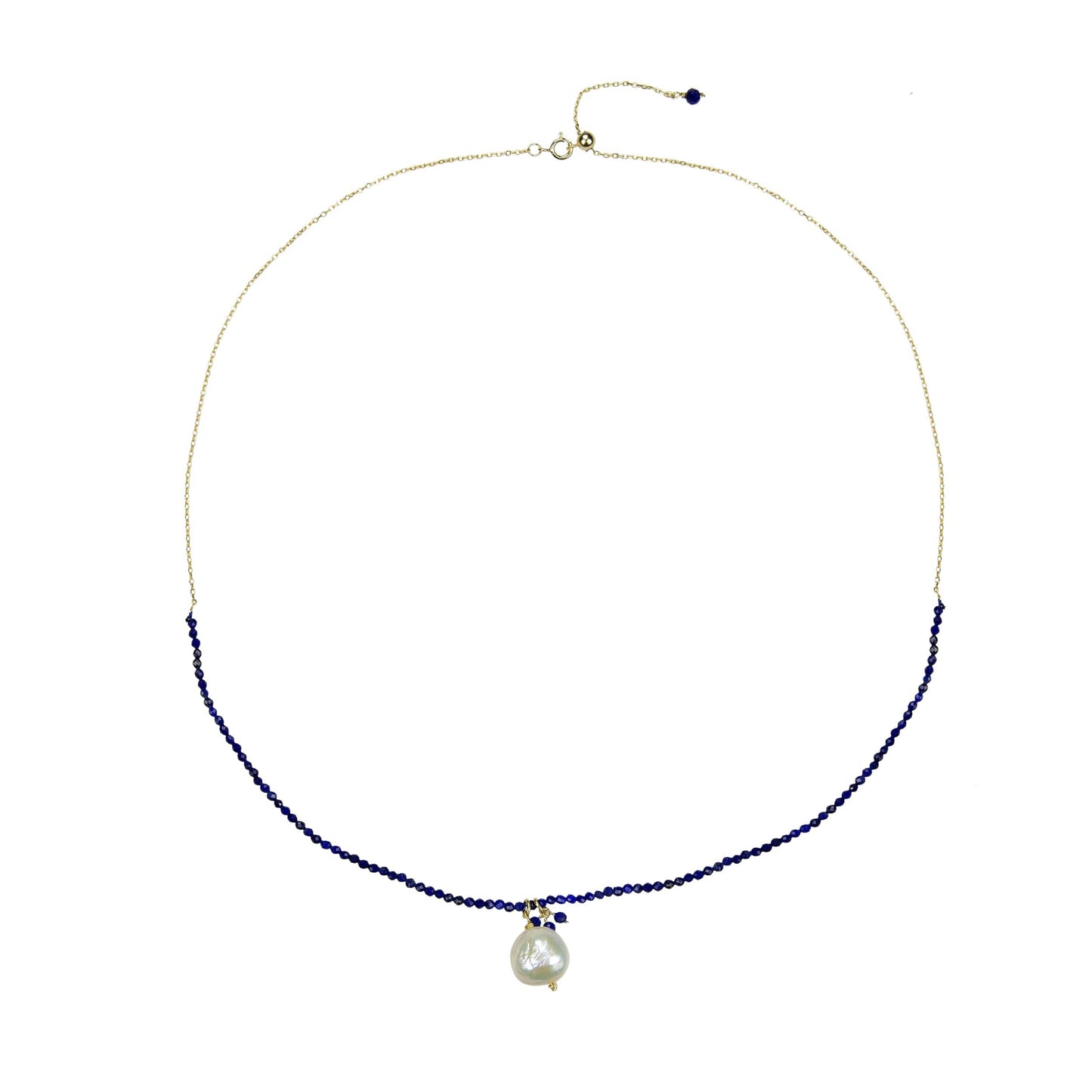 Blue, White-