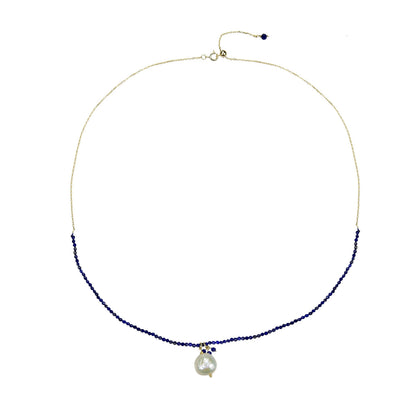 Blue, White-