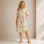 Cream Multicolor Floral Print