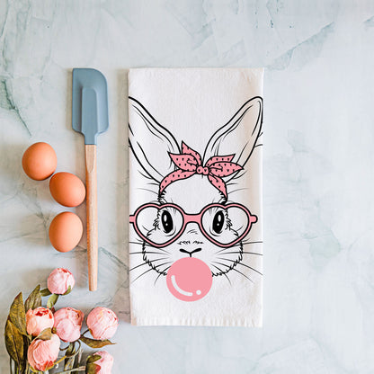 Retro diner aesthetic Easter towel bunny heart glasses
Vintage inspired bunny kitchen towel bubblegum design
Contemporary graphic bunny dish towel pink bandana
Modern minimalist Easter towel bubblegum bunny