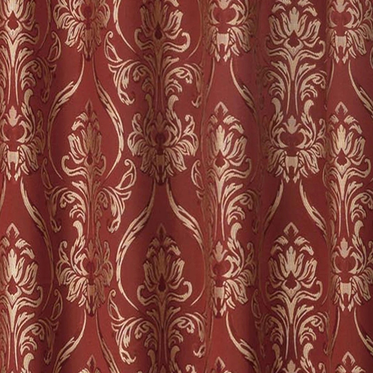 Elegant Comfort Set of 2 Penelope Jacquard Look Curtain Panels - 54" W x 84" L