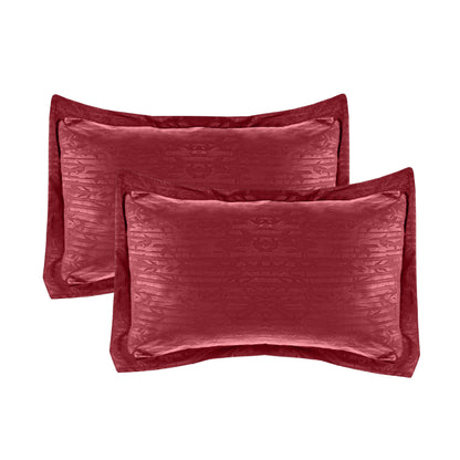 Elegant Comfort 8-Piece Bamboo Floral Pattern Comforter Set- Includes 4-Piece Sheet Set with Double Sided Storage Pockets