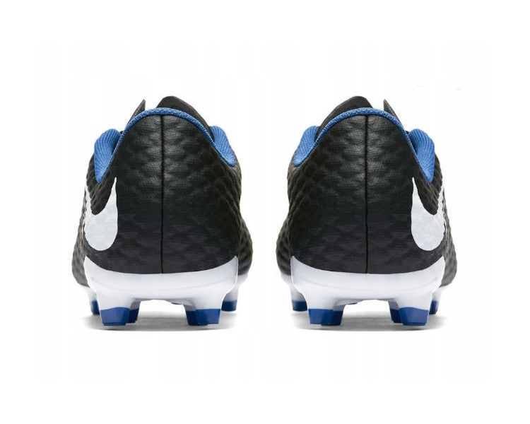 [852595-002] Preschool Nike Hypervenom Phelon 3 Fg Gs 'black White Royal'