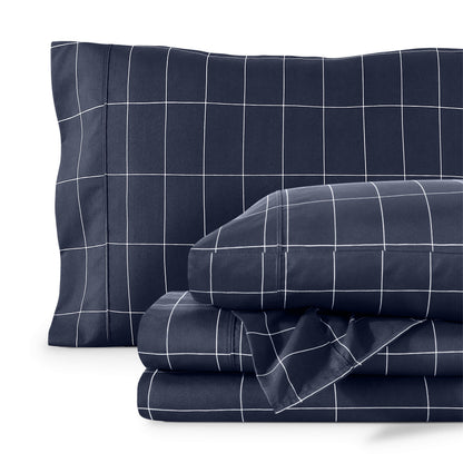 Grid - Midnight/White-