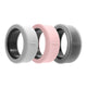 3-Pack(White,Pink,Transparent)