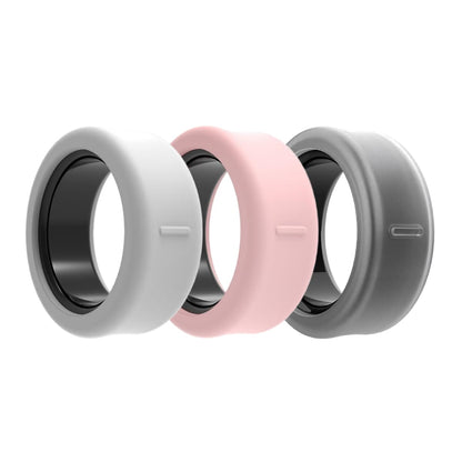 3-Pack(White,Pink,Transparent)-