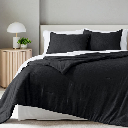 Heathered Black-