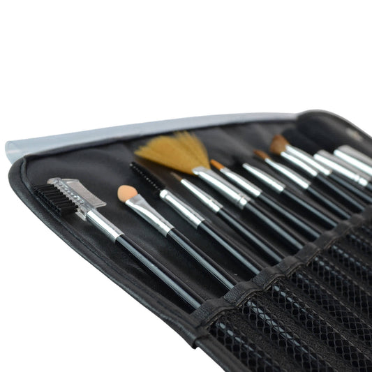 La Sante 12-Pack Premium Makeup Brush Set For Blending Blush Concealer Eye Shadow