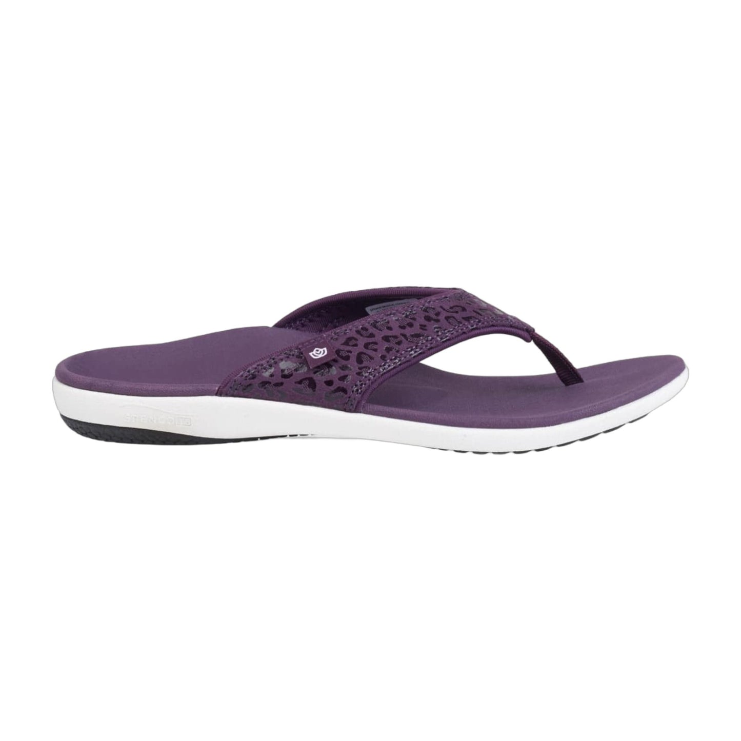 Spenco Yumi Cheetah Wine