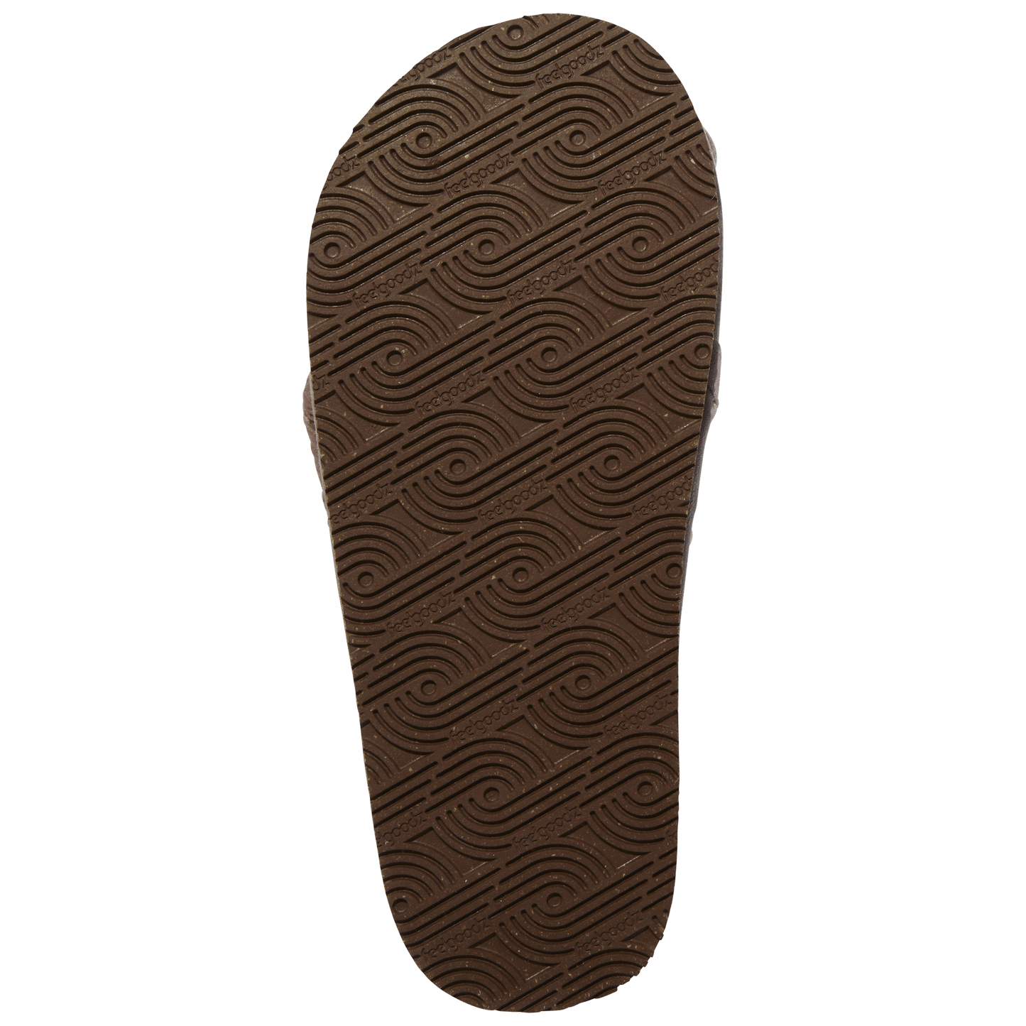 Feelgoodz Womens Equinox Sherpa Double Strap Slipper (Mulberry, Medium)