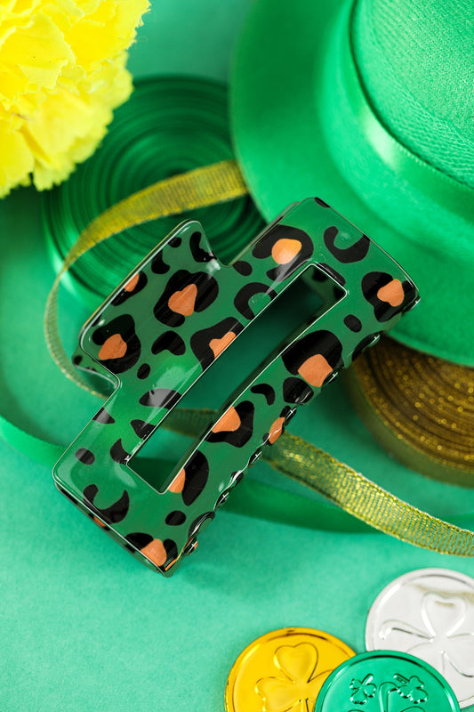Threaded Pear Millie Plastic Hair Claw Clip