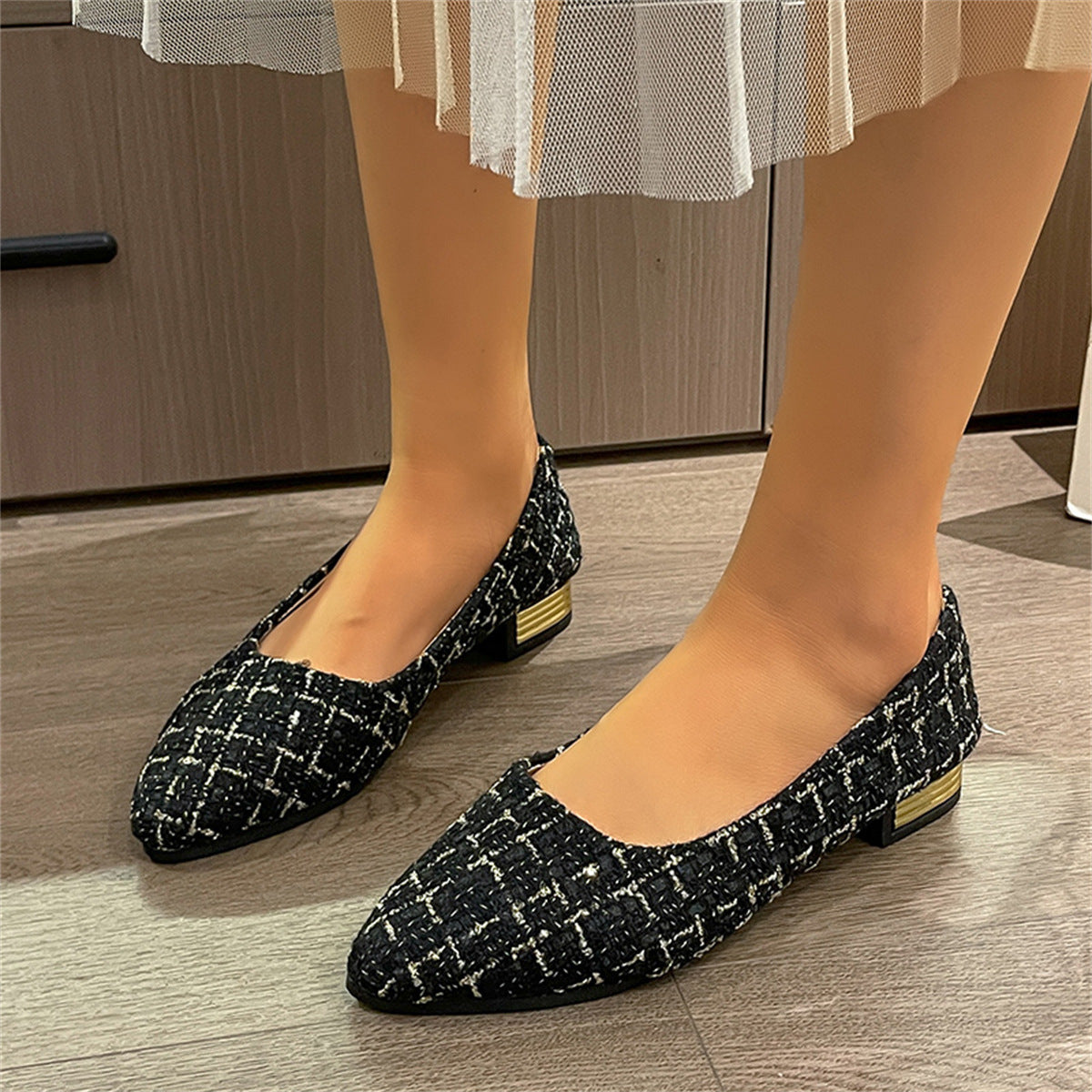 Lazy Shoes Roman-style Slip-on Elegant Pumps