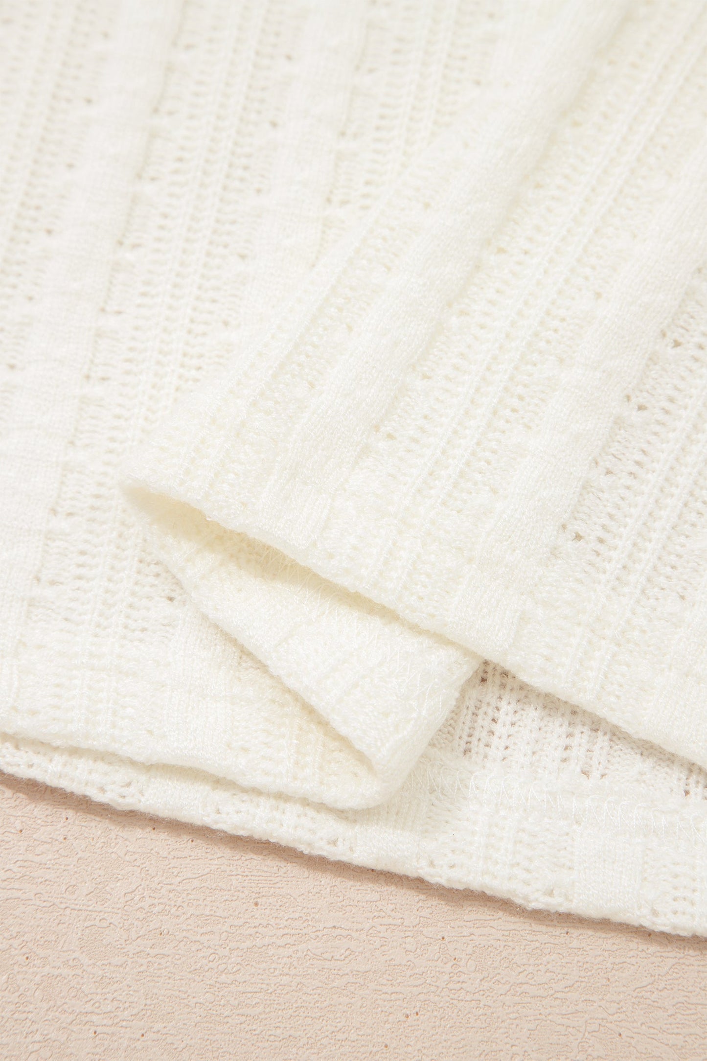 Threaded Pear Frankie Raw Seam Henley Tee