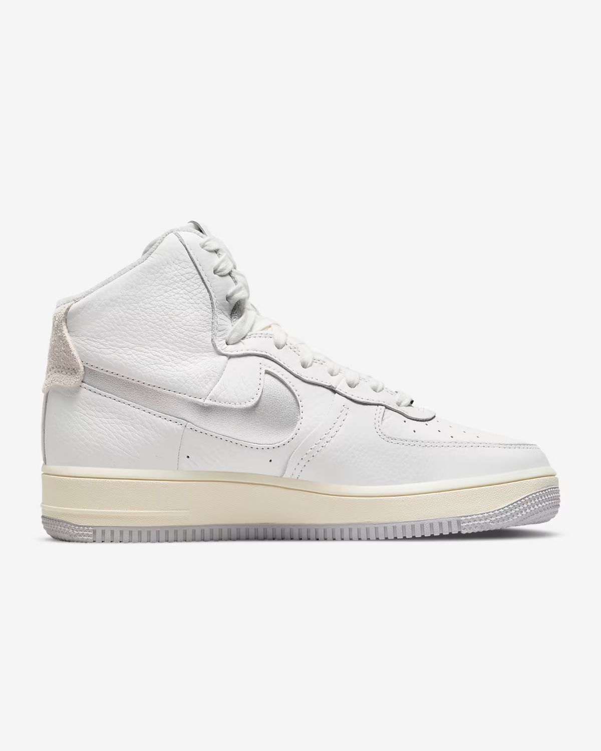 Nike Air Force 1 Sculpt Women's Platform Sneakers — White Leather