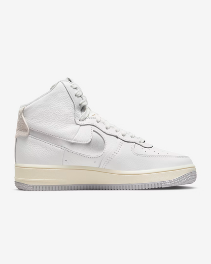 Nike Air Force 1 Sculpt Women's Platform Sneakers — White Leather
