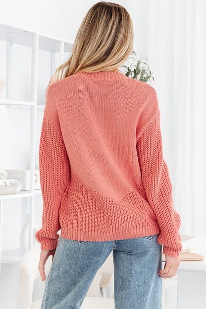 Threaded Pear Kirahira Embroidered Thanksgiving Holiday Sweater