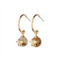 Brown / Goldtone