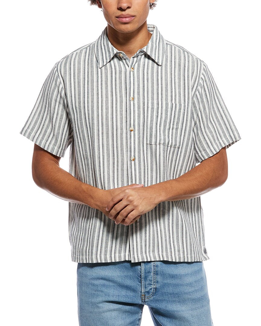 NAVY/ CHEVRON STRIPE-