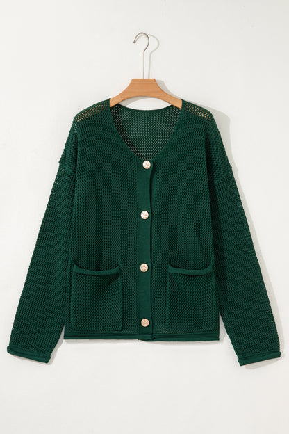 Threaded Pear Angelina Golden accent Short PLUS Sweater