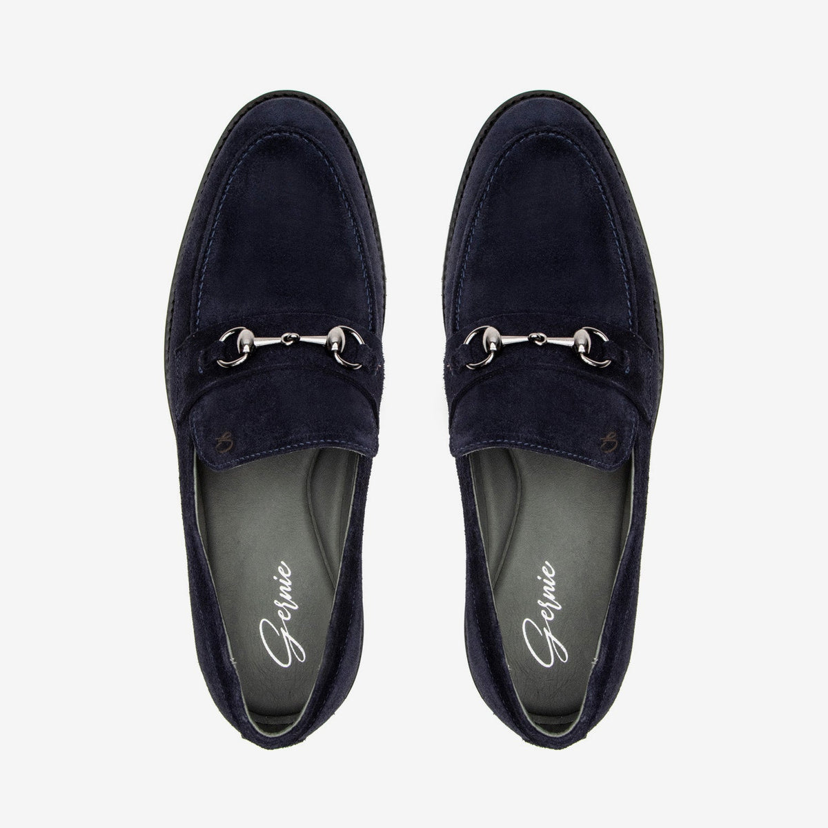 Navy Suede-