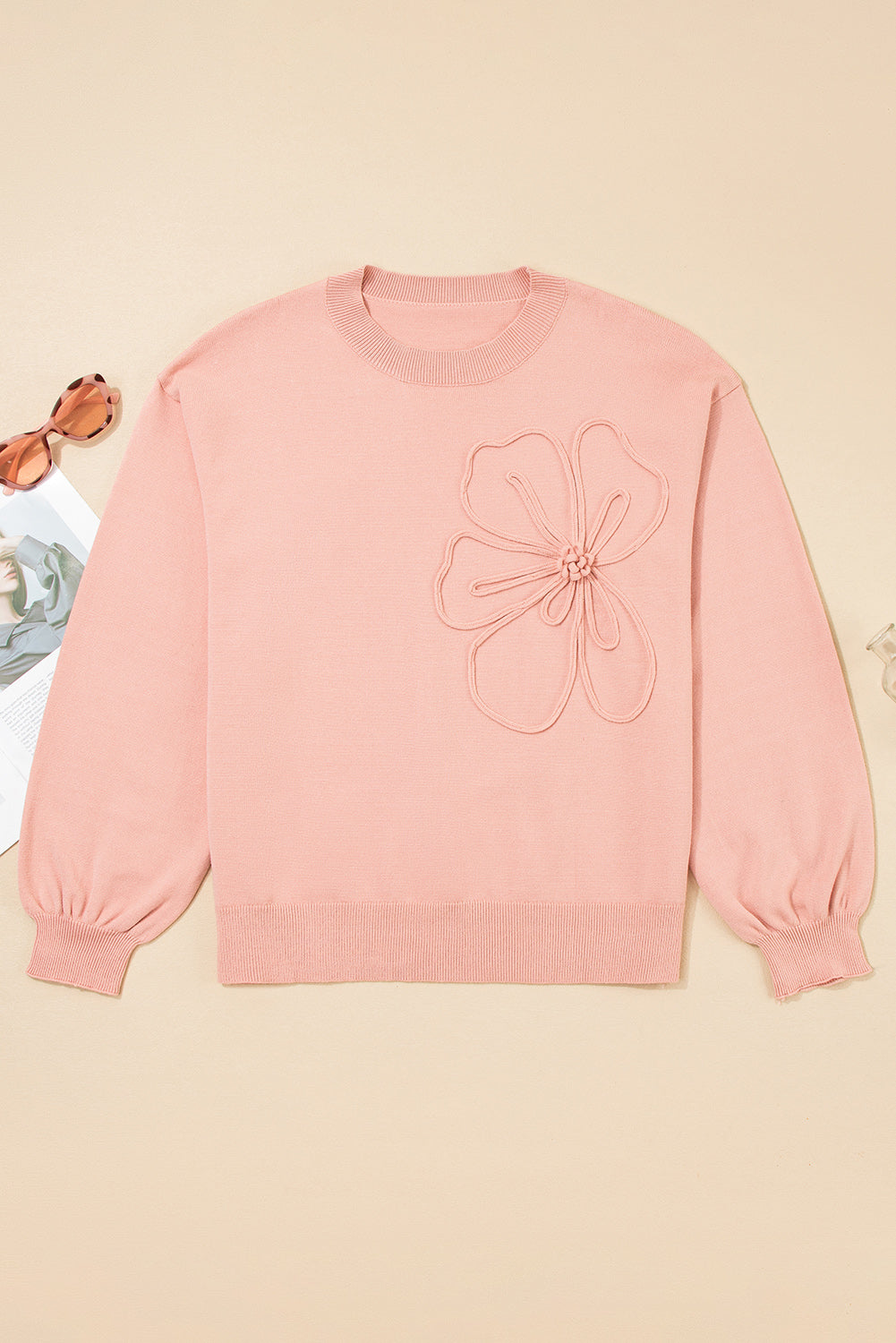Threaded Pear Isabella Sleeve Drop Shoulder Sweater