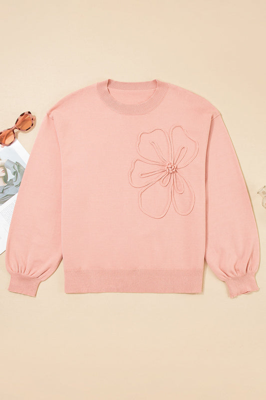 Threaded Pear Isabella Sleeve Drop Shoulder Sweater
