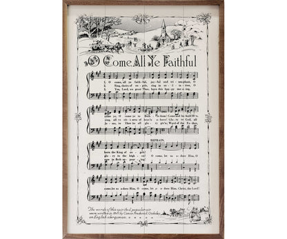 Kendrick Home Oh Come All Ye Faithful Sheet Music