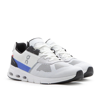 On Cloudrift 87 Men's Sneakers — White/Cobalt Mesh Low-Top