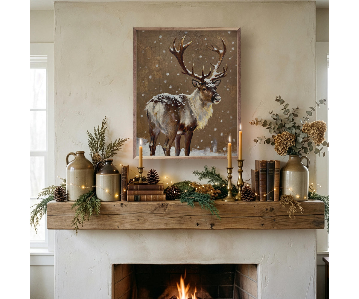 Kendrick Home Reindeer Brown Looking Right